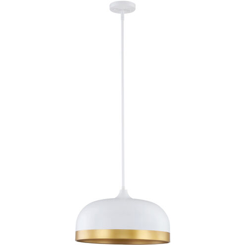 Amarra 3 Light 16 inch Matte White Indoor Pendant Ceiling Light